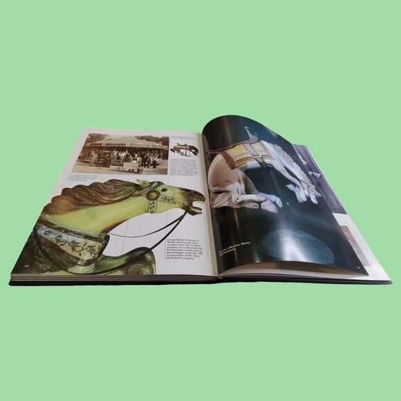 Rare Historical Photos 1987 Revised Ed Painted Ponies American Carousel Art Book - Picture 12 of 16